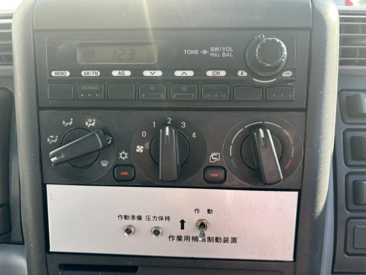 中古穴掘建柱車 三菱ふそう キャンター