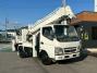 中古穴掘建柱車 三菱ふそう キャンター