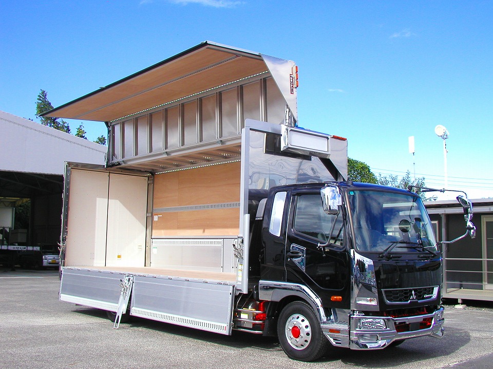 中古アルミウィング 三菱ふそう ファイター