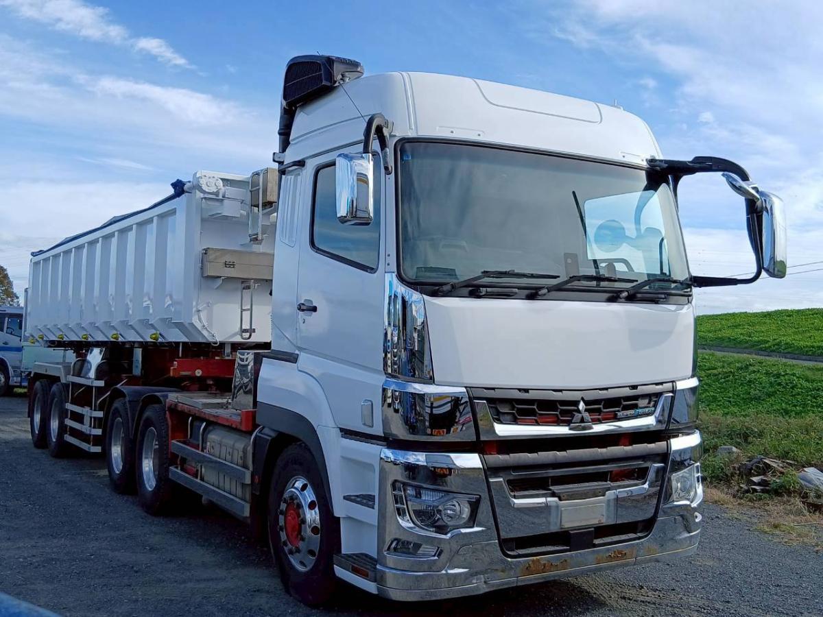 中古トレーラー 三菱ふそう スーパーグレート /予備車検付R2年ふそうR2