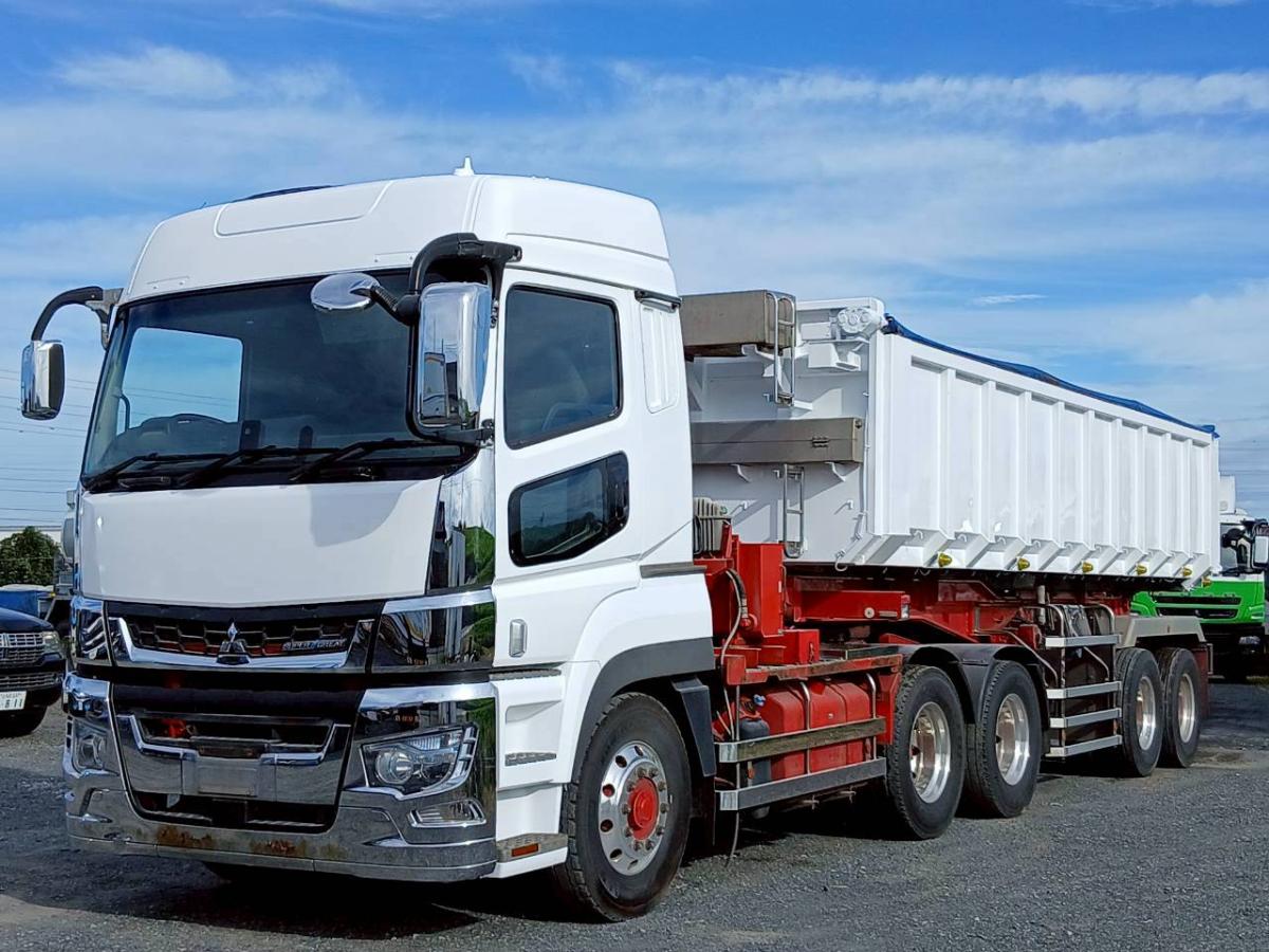 中古トレーラー 三菱ふそう スーパーグレート /予備車検付渡しR2 