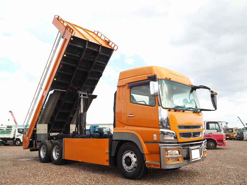 中古ダンプ 三菱ふそう スーパーグレート