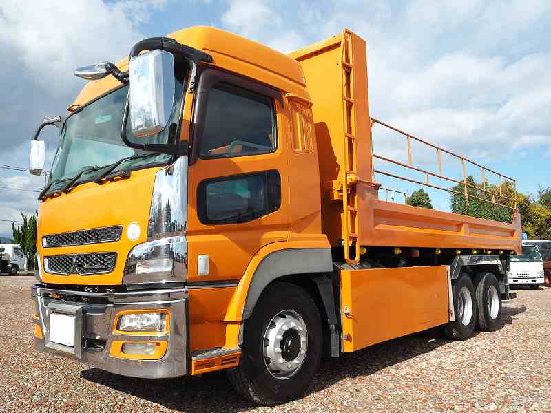 中古ダンプ 三菱ふそう スーパーグレート