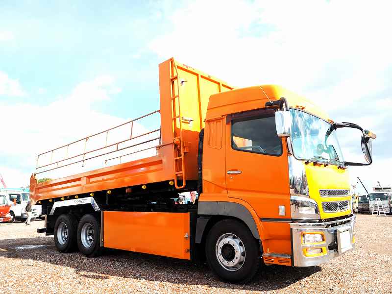 中古ダンプ 三菱ふそう スーパーグレート