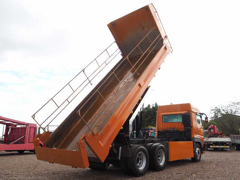 中古ダンプ 三菱ふそう スーパーグレート