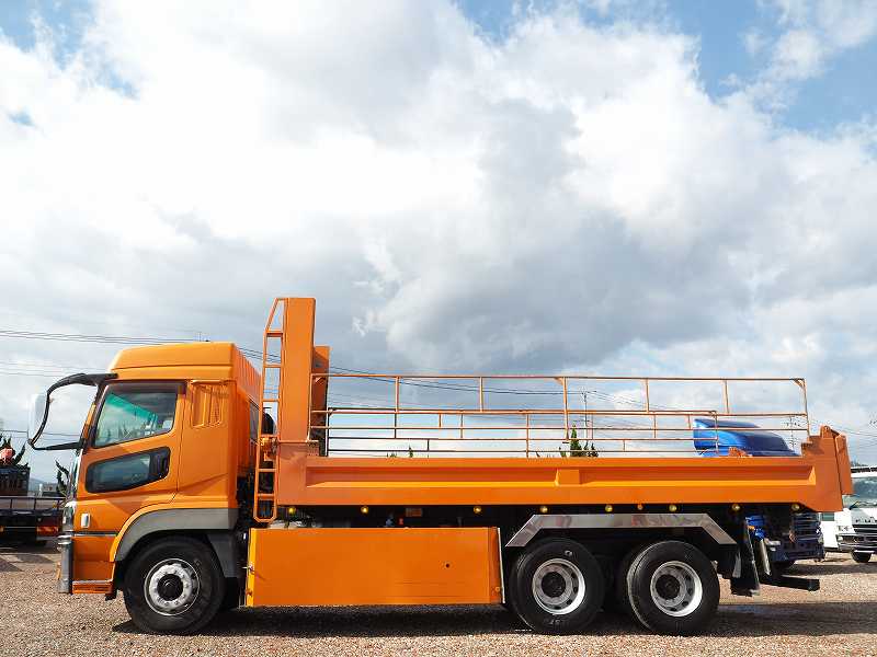 中古ダンプ 三菱ふそう スーパーグレート