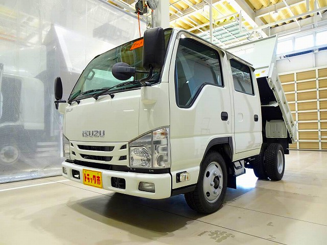 中古ダンプ いすゞ エルフ /エルフ 1.75t FFL 標準 Wキャブ/標準ダンプ