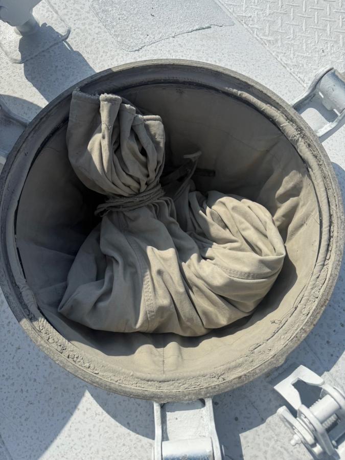 中古粉粒体運搬車 三菱 