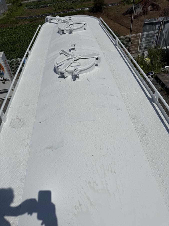 中古粉粒体運搬車 三菱 