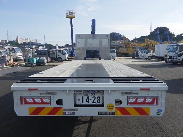 中古セルフクレーン 三菱ふそう スーパーグレート