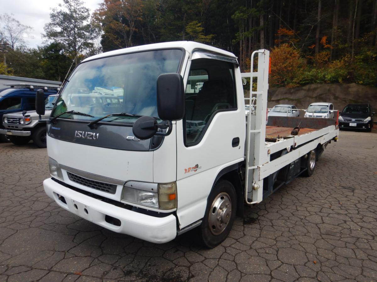 中古キャリアカー(積載車) いすゞ エルフ