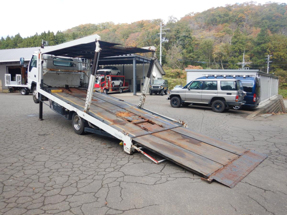 中古キャリアカー(積載車) いすゞ エルフ
