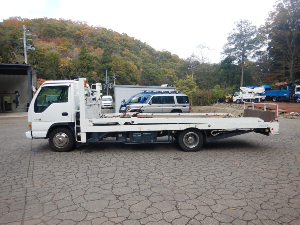 中古キャリアカー(積載車) いすゞ エルフ