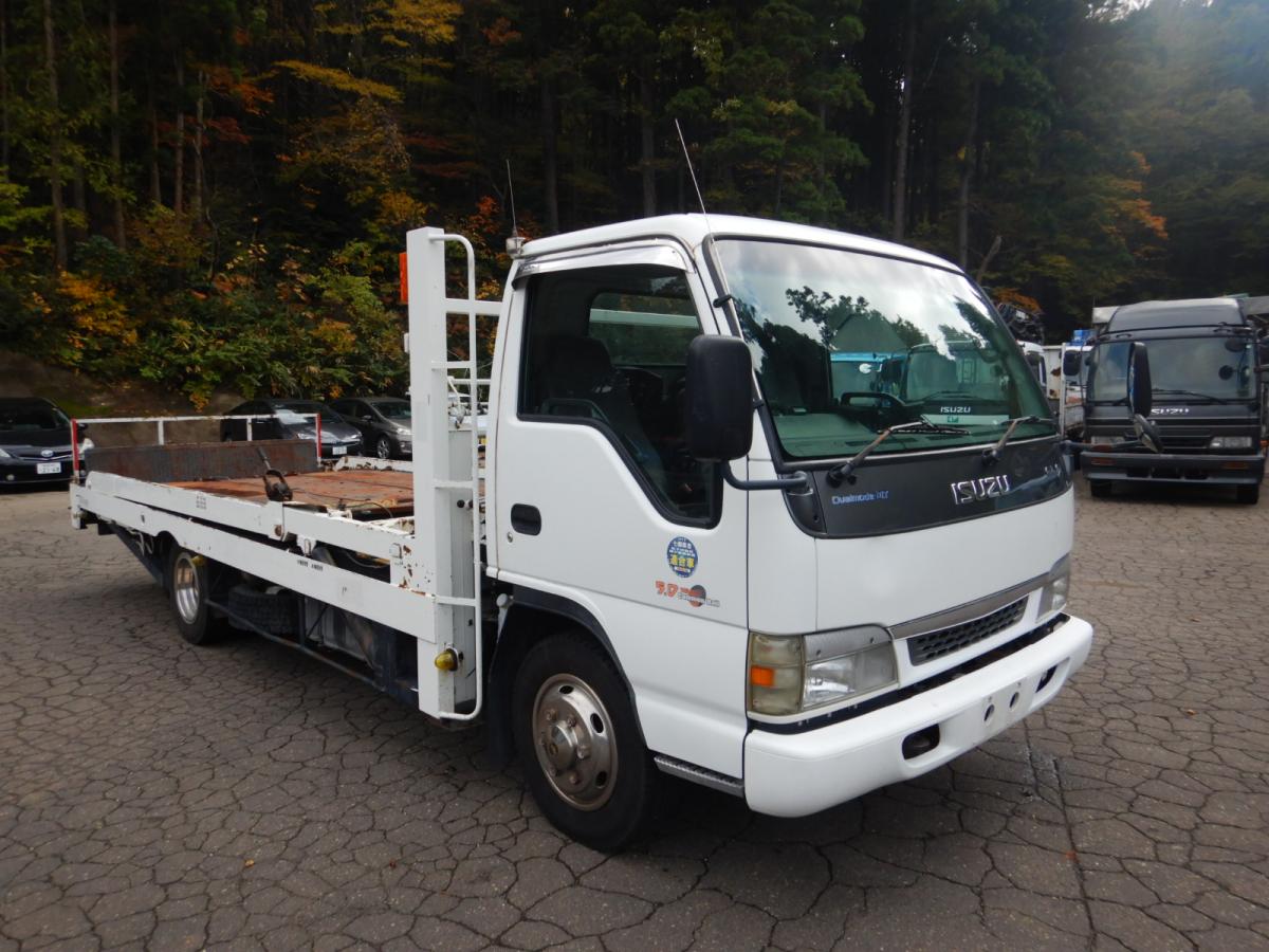 中古キャリアカー(積載車) いすゞ エルフ