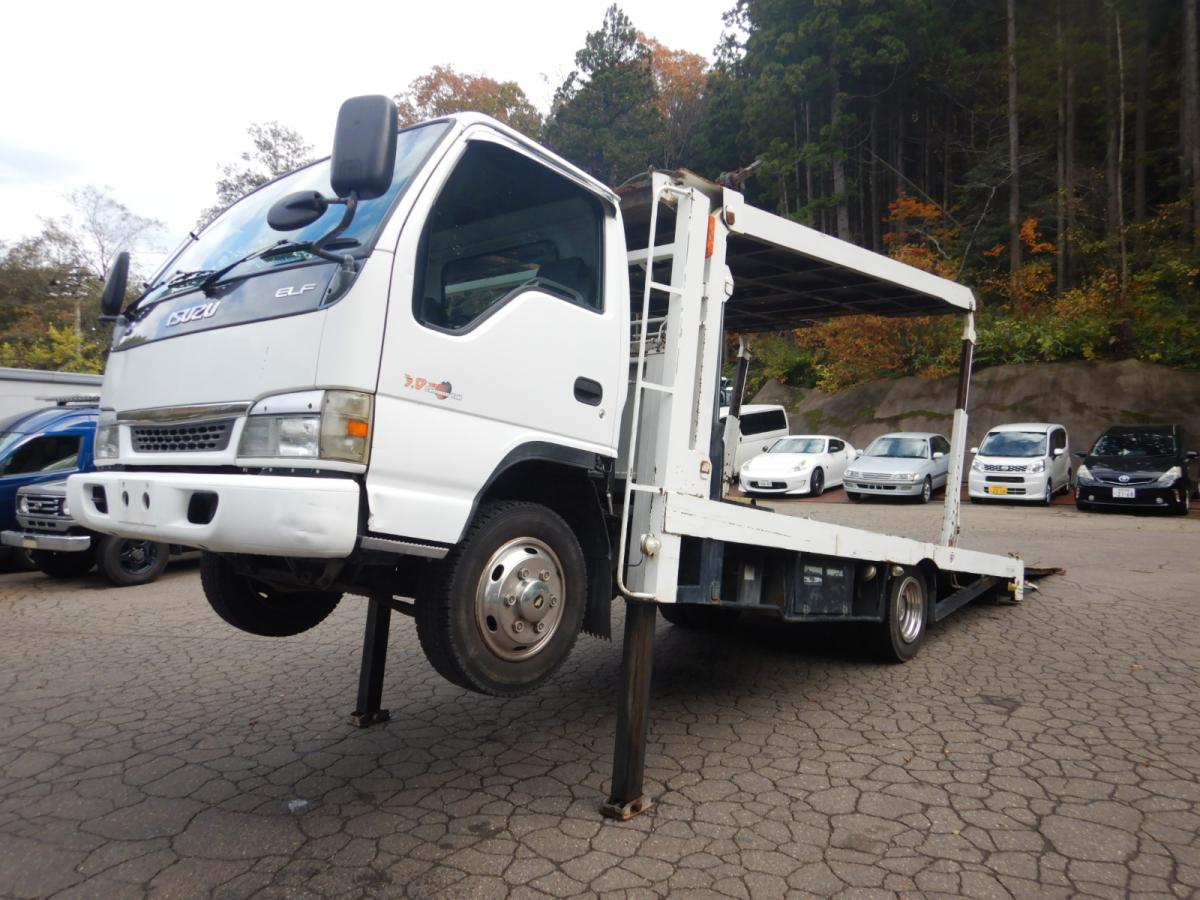 中古キャリアカー(積載車) いすゞ エルフ