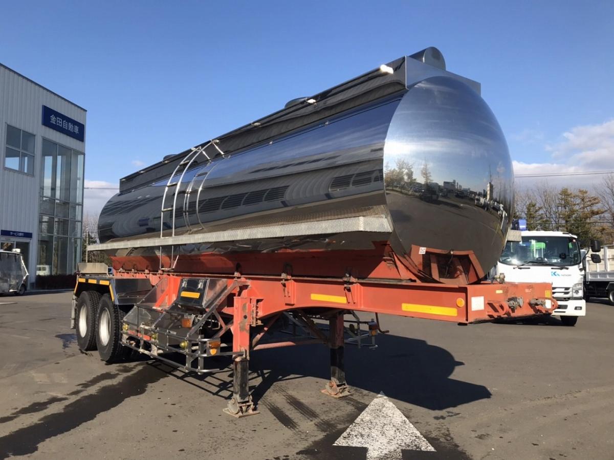 中古トレーラー 国産車その他 トレクス /B06646 ステンレス ミルク 