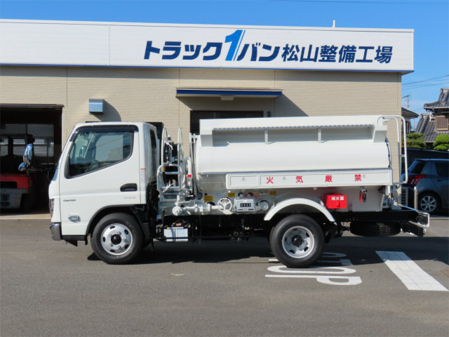 中古タンクローリー 三菱ふそう キャンター
