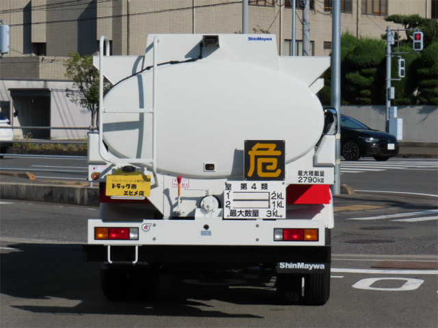 中古タンクローリー 三菱ふそう キャンター