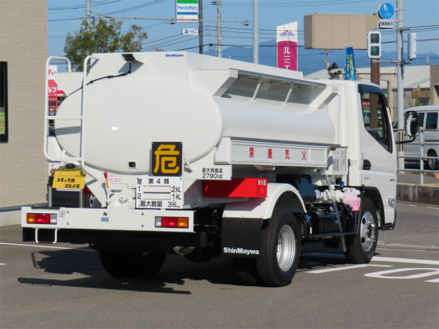 中古タンクローリー 三菱ふそう キャンター