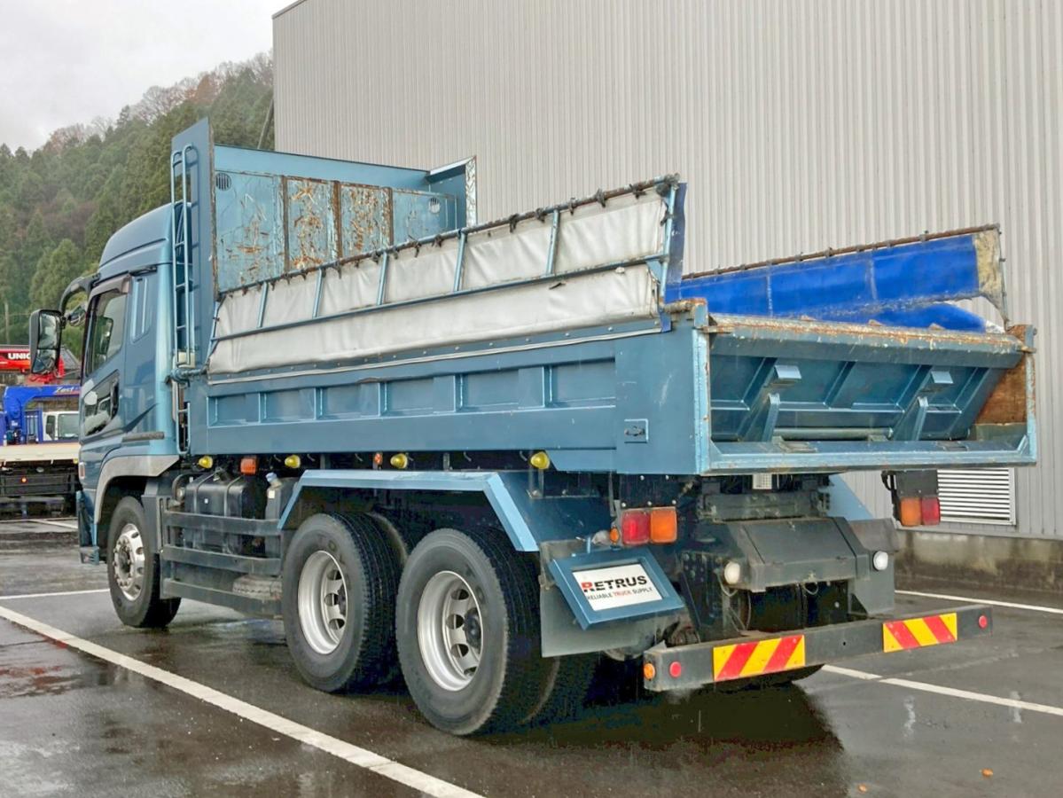 中古ダンプ 三菱ふそう スーパーグレート /Lゲートダンプ 高馬力