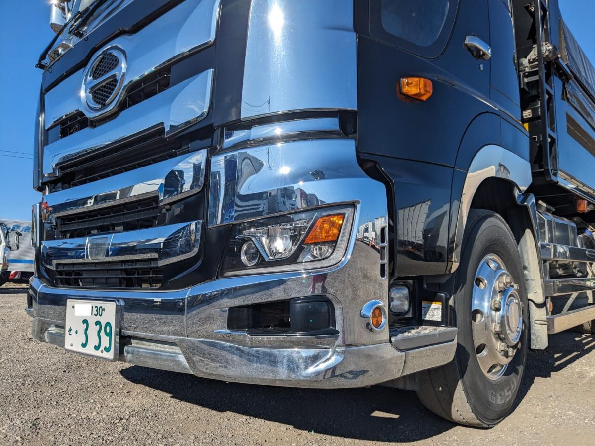 中古ダンプ 日野 プロフィア /22t！小平製！ロングダンプ！ 画像・動画