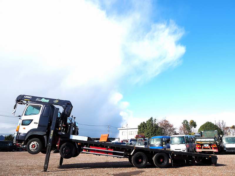 中古セルフクレーン 日野 プロフィア