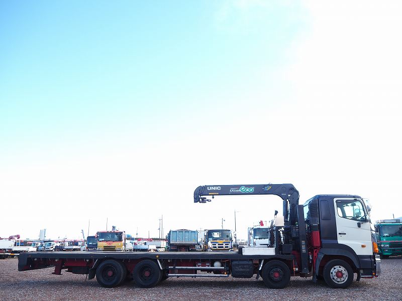 中古セルフクレーン 日野 プロフィア