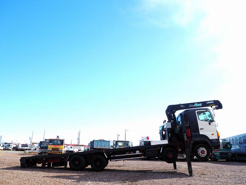 中古セルフクレーン 日野 プロフィア