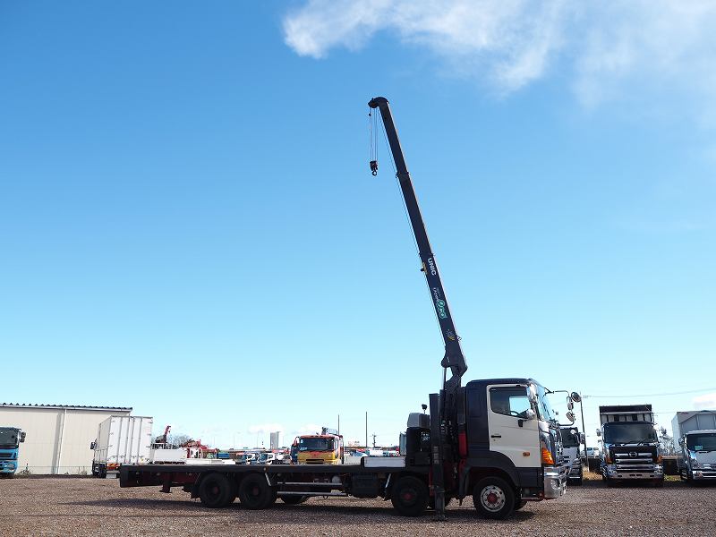 中古セルフクレーン 日野 プロフィア