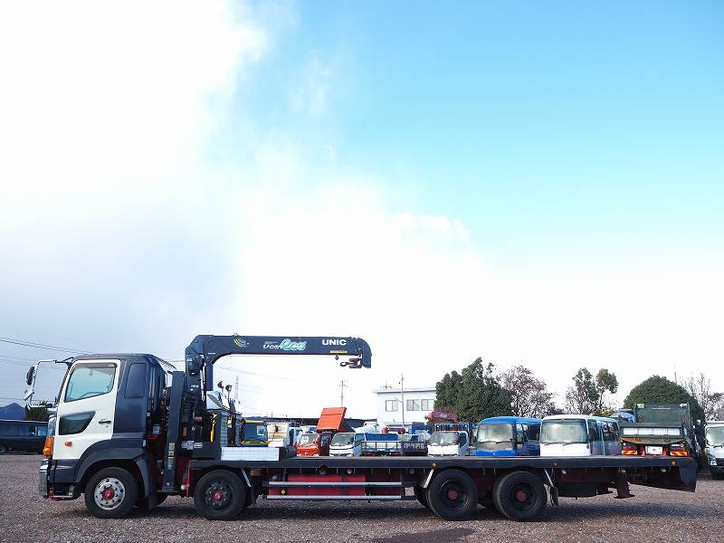 中古セルフクレーン 日野 プロフィア