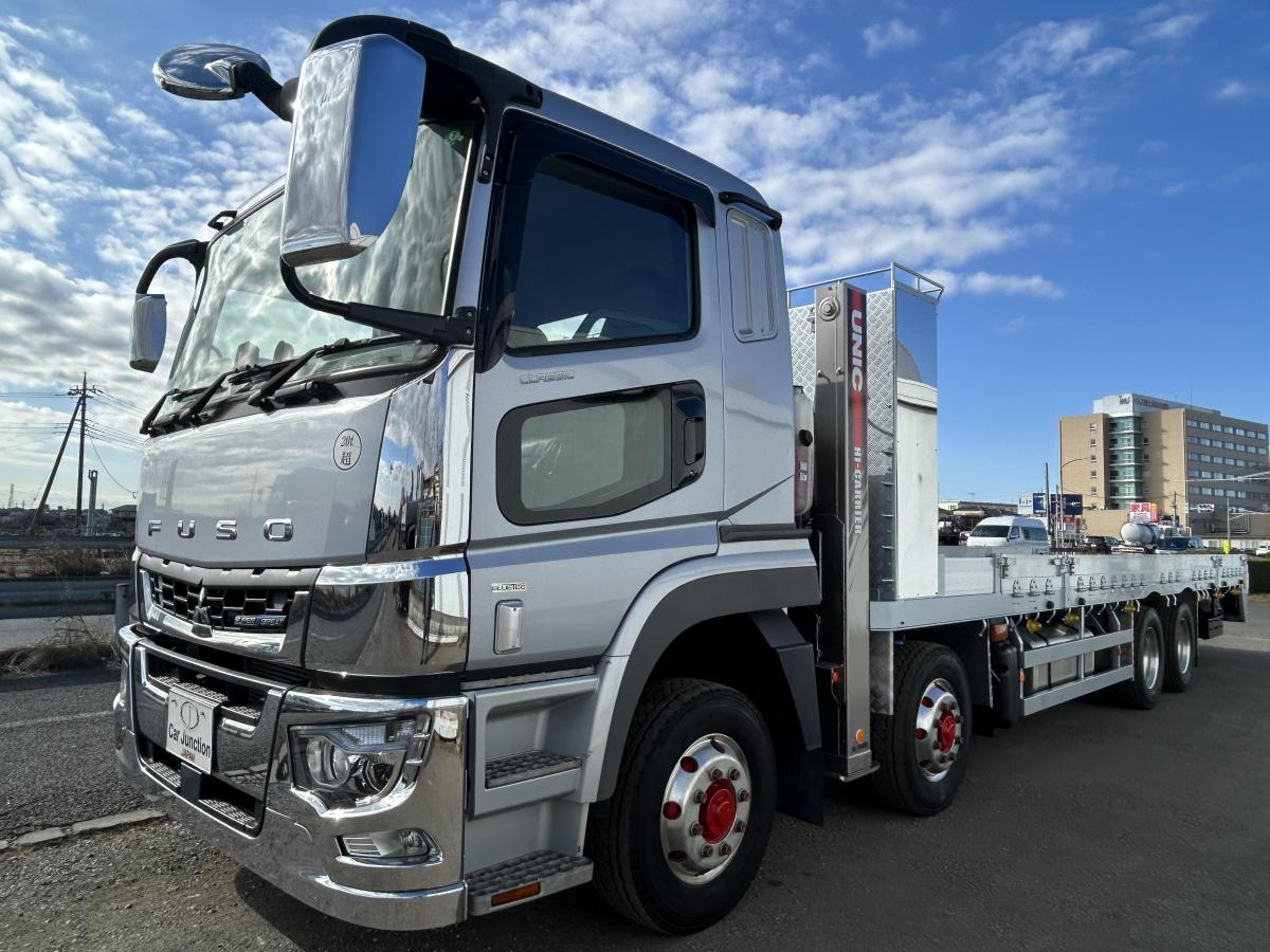 中古セルフローダー 三菱ふそう スーパーグレート