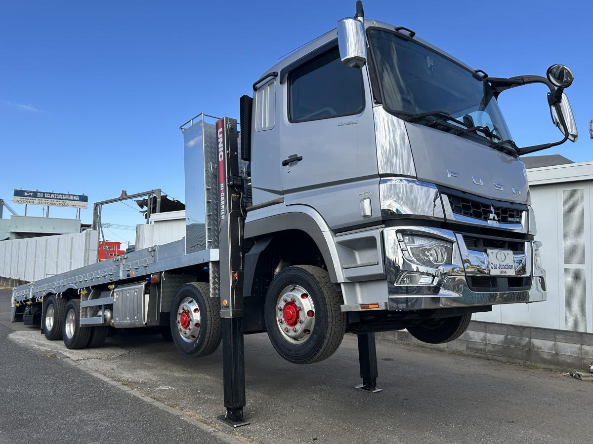 中古セルフローダー 三菱ふそう スーパーグレート