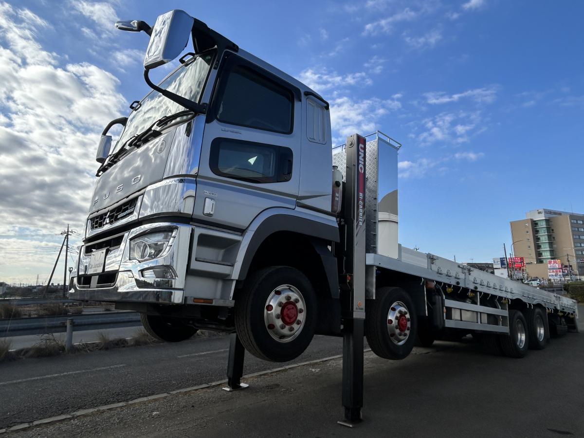 中古セルフローダー 三菱ふそう スーパーグレート