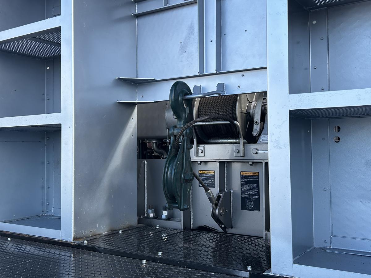 中古セルフローダー 三菱ふそう スーパーグレート