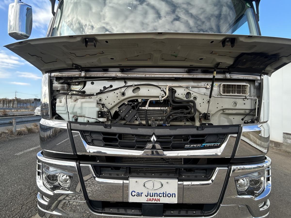 中古セルフローダー 三菱ふそう スーパーグレート