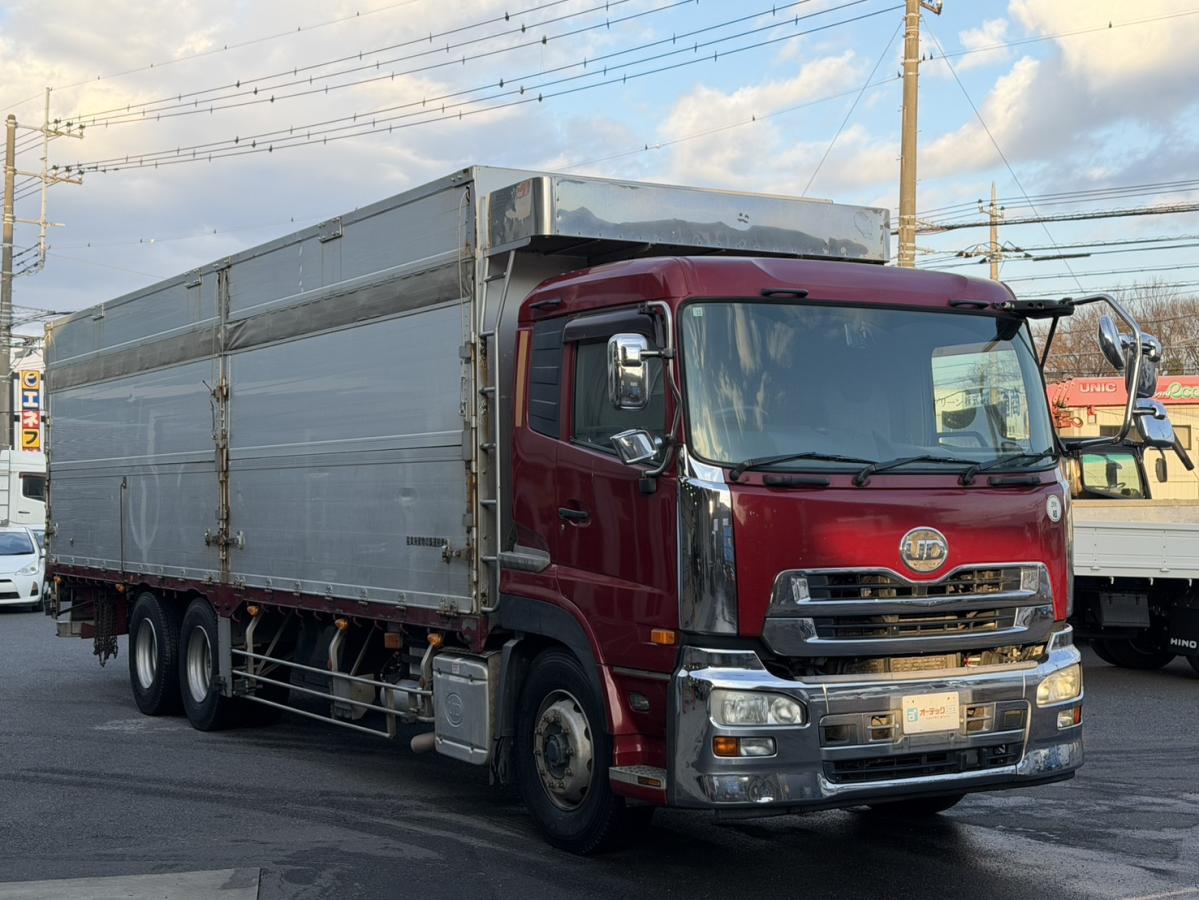 中古チップ運搬車 UDトラックス クオン