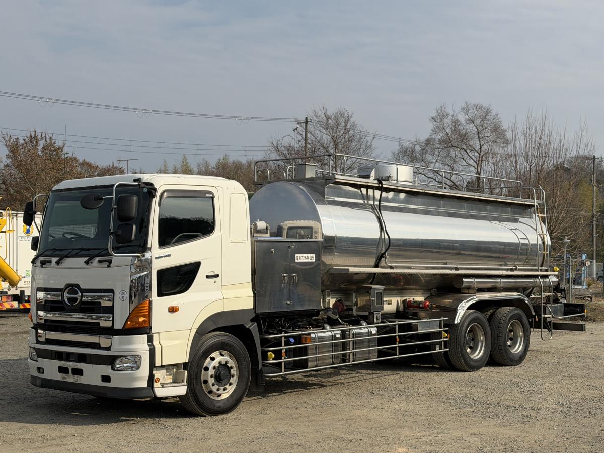 中古タンクローリー 日野 プロフィア