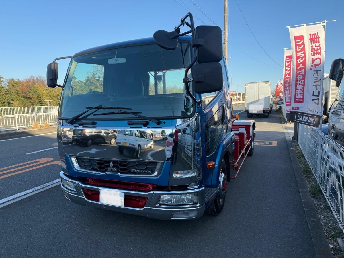 中古コンテナ車 三菱ふそう ファイター