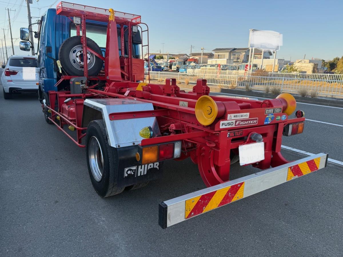 中古コンテナ車 三菱ふそう ファイター