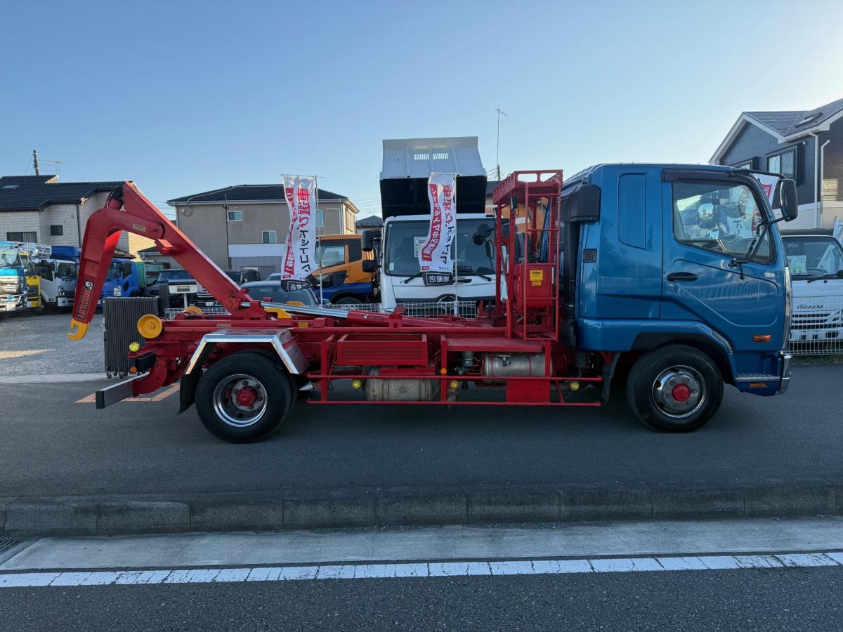 中古コンテナ車 三菱ふそう ファイター