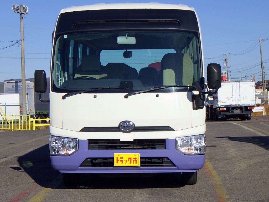 中古バス トヨタ コースター /H30年☆マイクロバス LX 29人乗 ロング