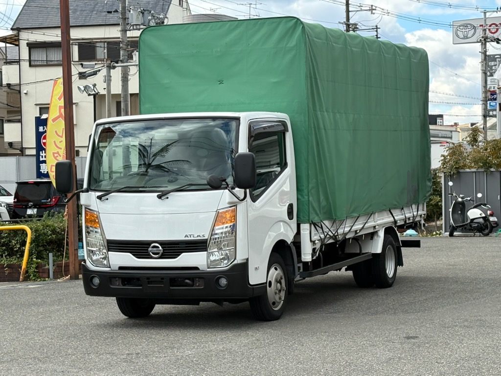 中古幌付き平ボディ ニッサン アトラス