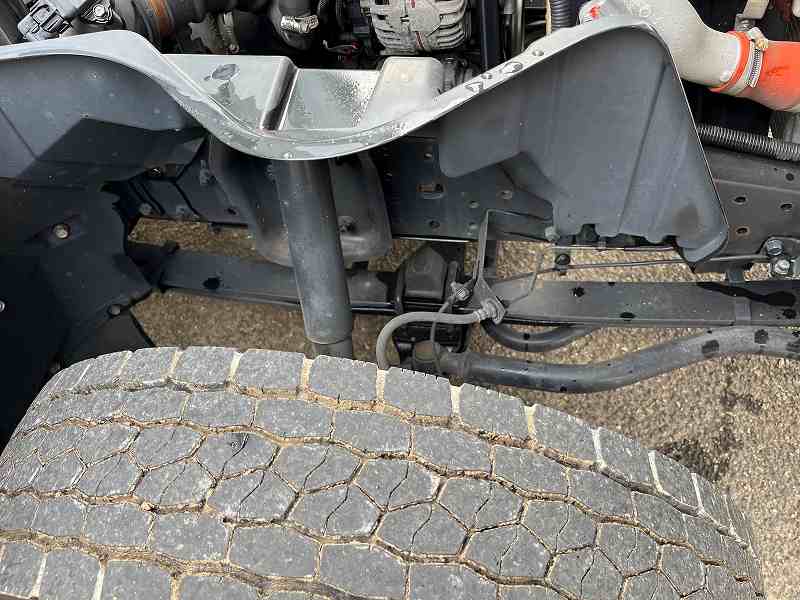 中古幌付き平ボディ 三菱ふそう キャンター