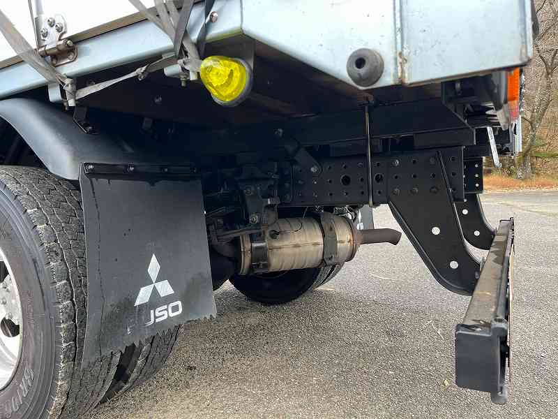 中古幌付き平ボディ 三菱ふそう キャンター