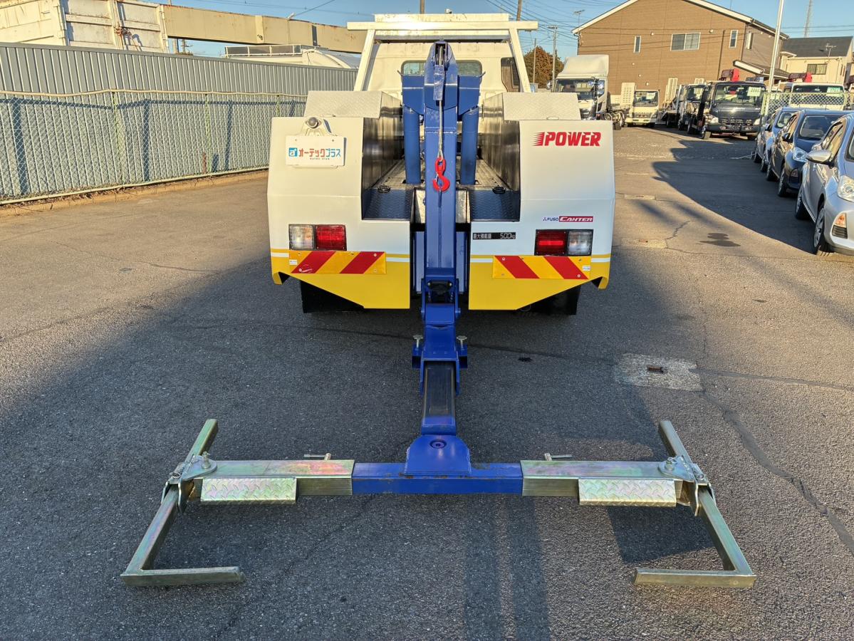 中古レッカー車 三菱ふそう キャンター