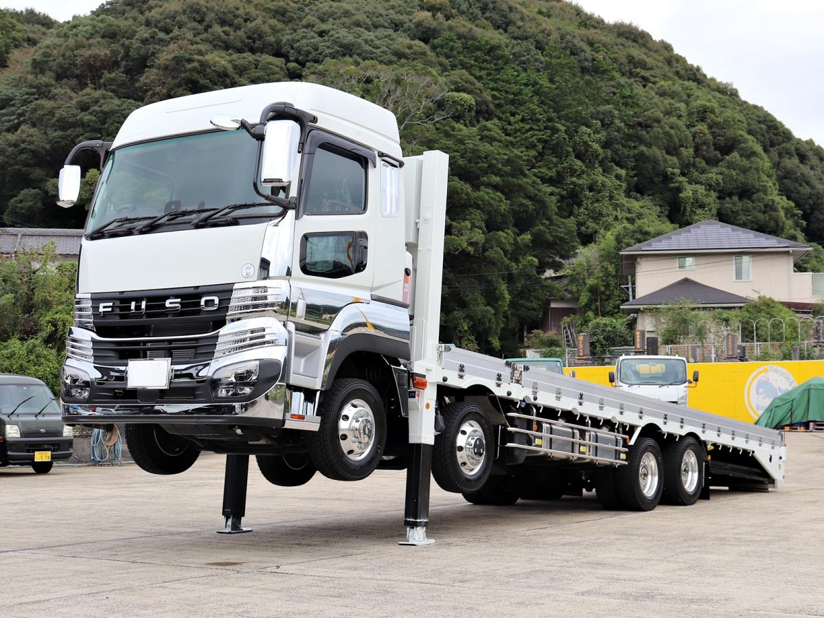 中古セルフローダー 三菱ふそう スーパーグレート /新型 ハイルーフ