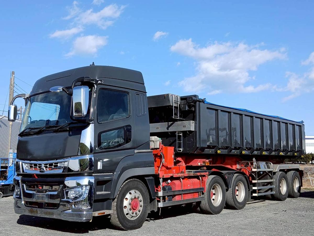 中古トレーラー 三菱ふそう スーパーグレート /予備車検付R2年ふそうR2