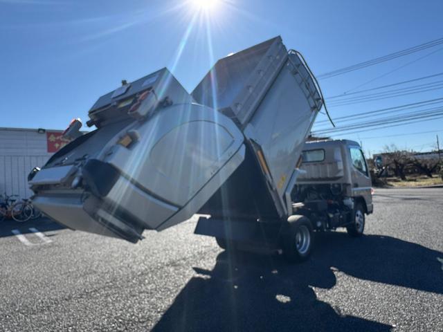 中古塵芥車(パッカー車) 三菱ふそう キャンター