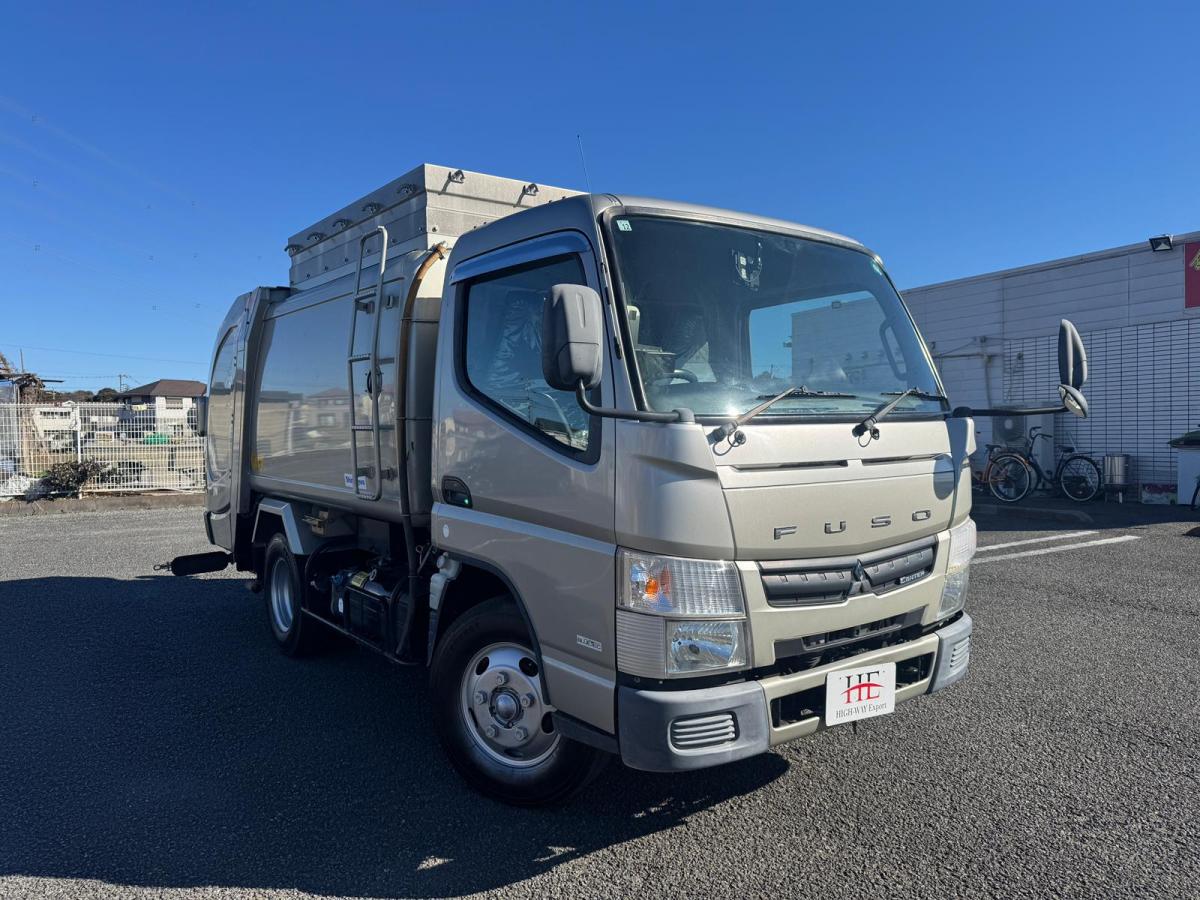 中古塵芥車(パッカー車) 三菱ふそう キャンター