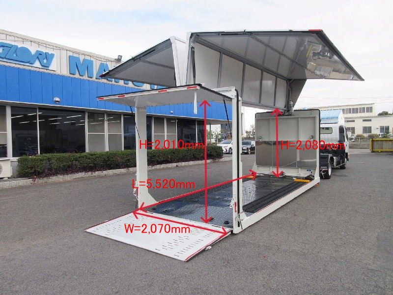 中古キャリアカー(積載車) 日野 デュトロ